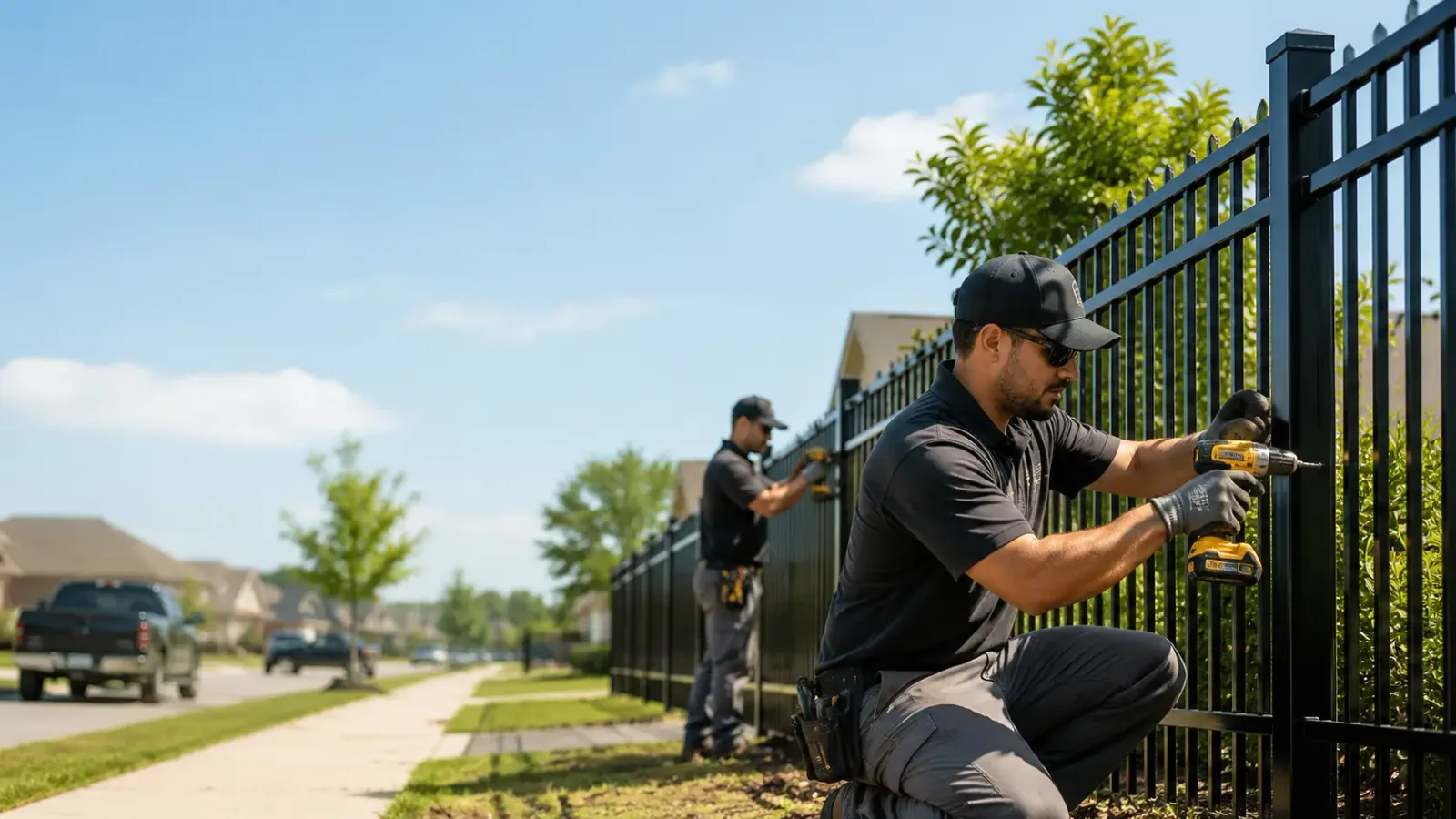 Metal Fence Installation in Larue, TX